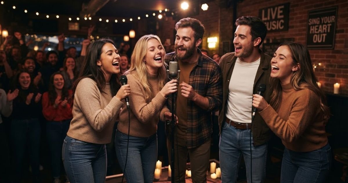 Captions for Singing With Friends