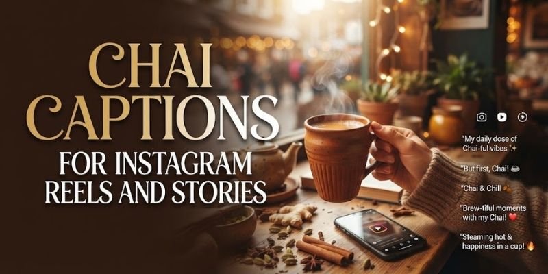 Chai Captions for Instagram Reels and Stories