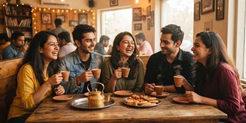 Chai with Friends Captions for Group Photos
