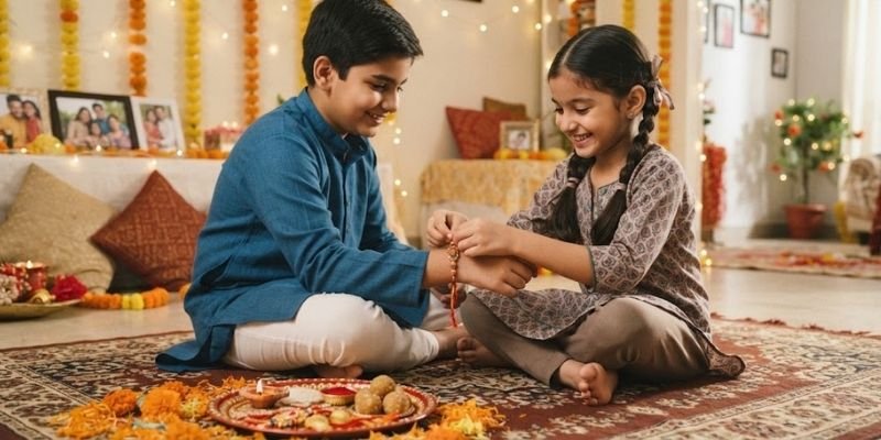 Childhood Memory Rakhi Captions
