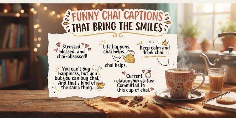 Funny Chai Captions That Bring the Smiles