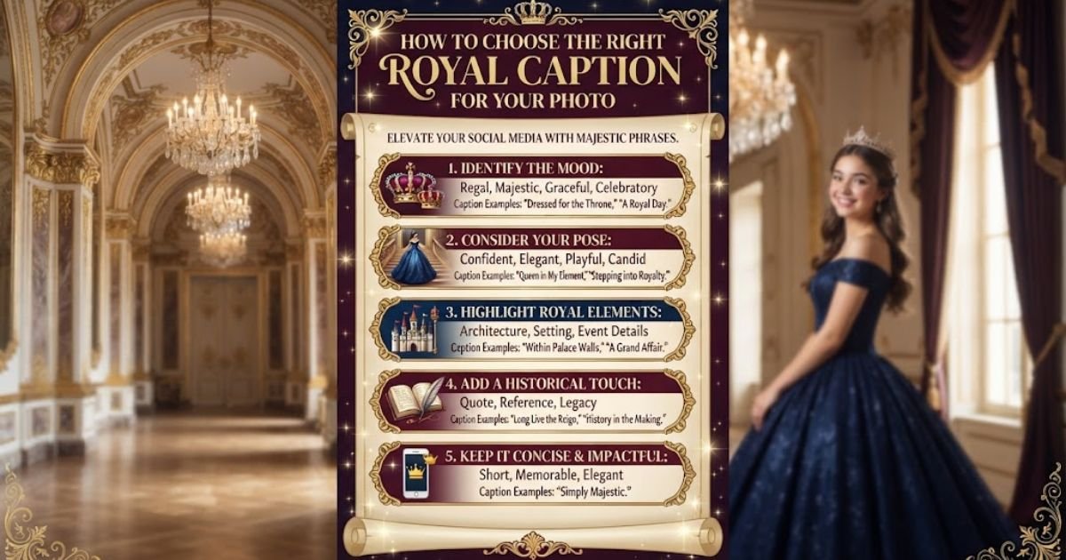 How to Choose the Right Royal Caption for Your Photo