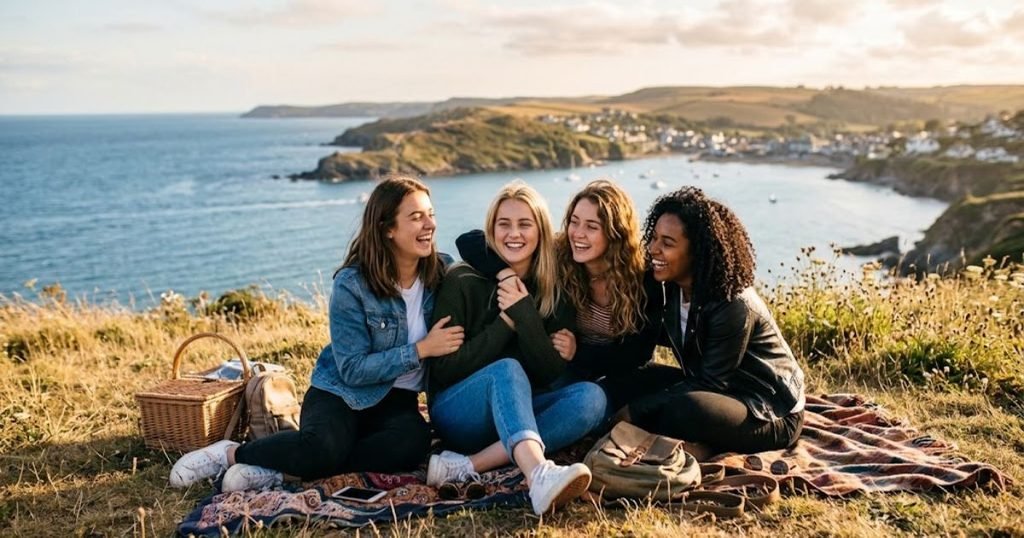One Word Captions for Girls With Besties