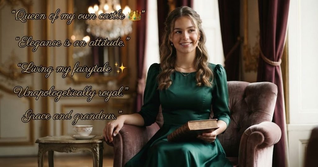 Royal Captions for Girls