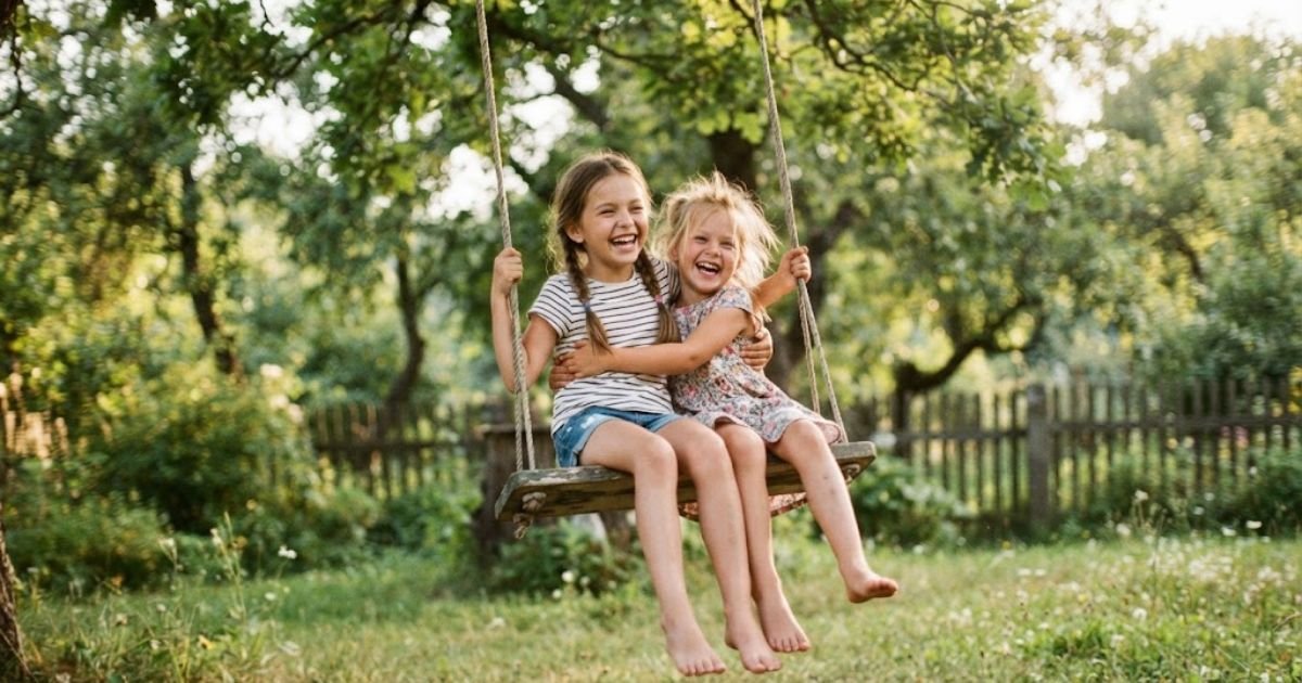 Short Childhood Friends Captions