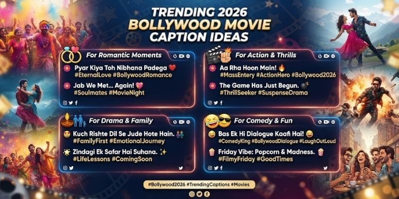 Trending 2026 Bollywood Movie Caption Ideas