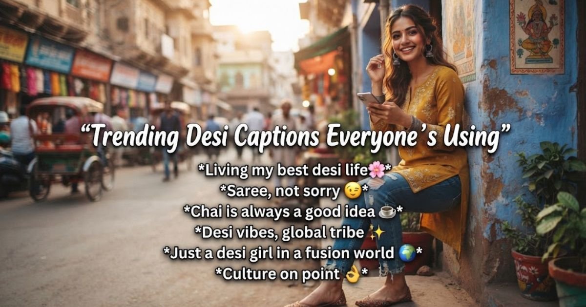 Trending Desi Captions Everyone's Using