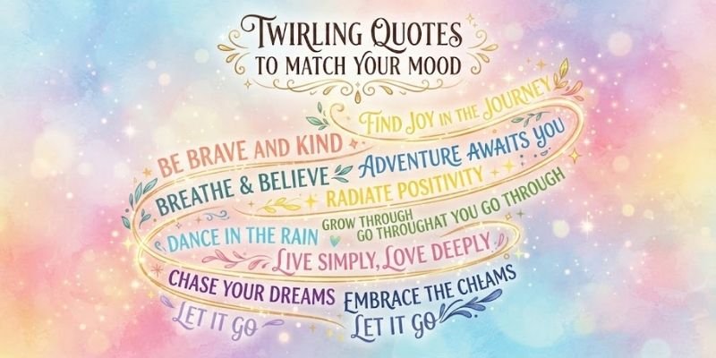 Twirling Quotes to Match Your Mood