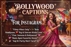 bollywood captions for instagram